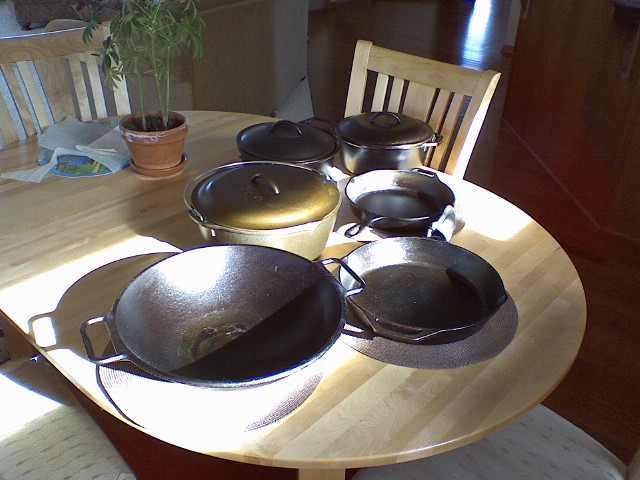 Lodge Cast Iron. Cast iron cookare can be